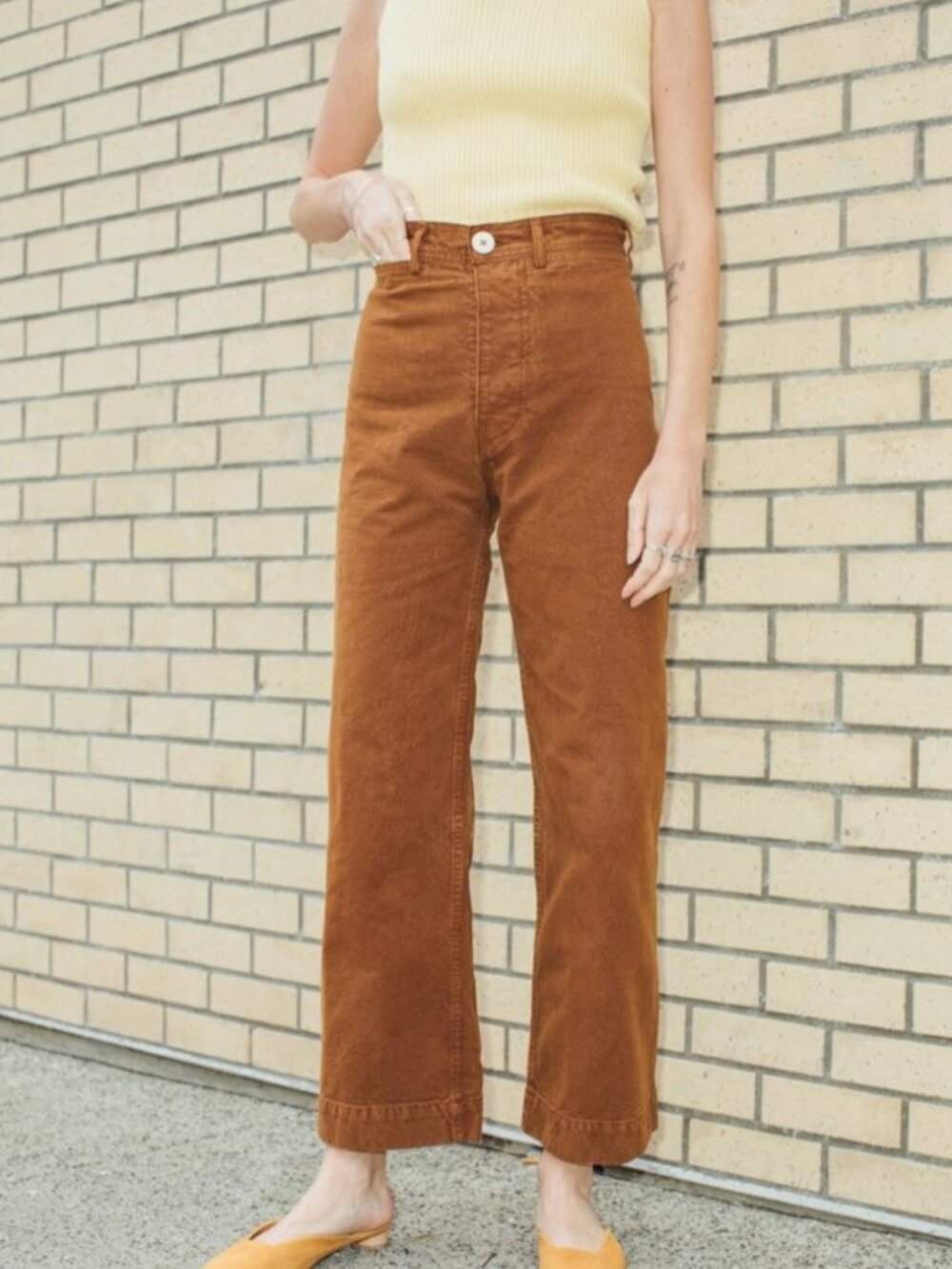 Jesse Kamm Sailor Pants — Tone 34 — Size 10